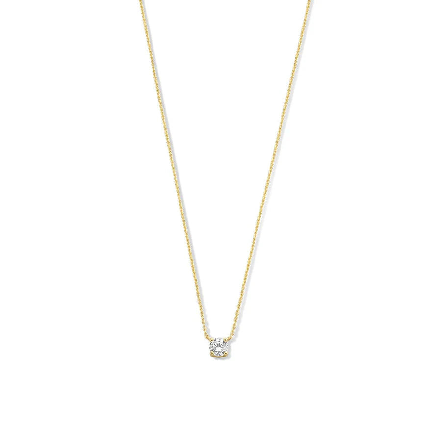 Ysavienna | Collana in Pietra Moissanite in Oro 14k