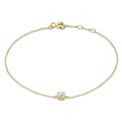 Dalynette | Bracciale con Pietre di Moissanite in Oro 14k