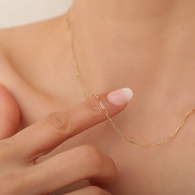 Tiaralynn | Collana Piccola in Carta Oro 18K