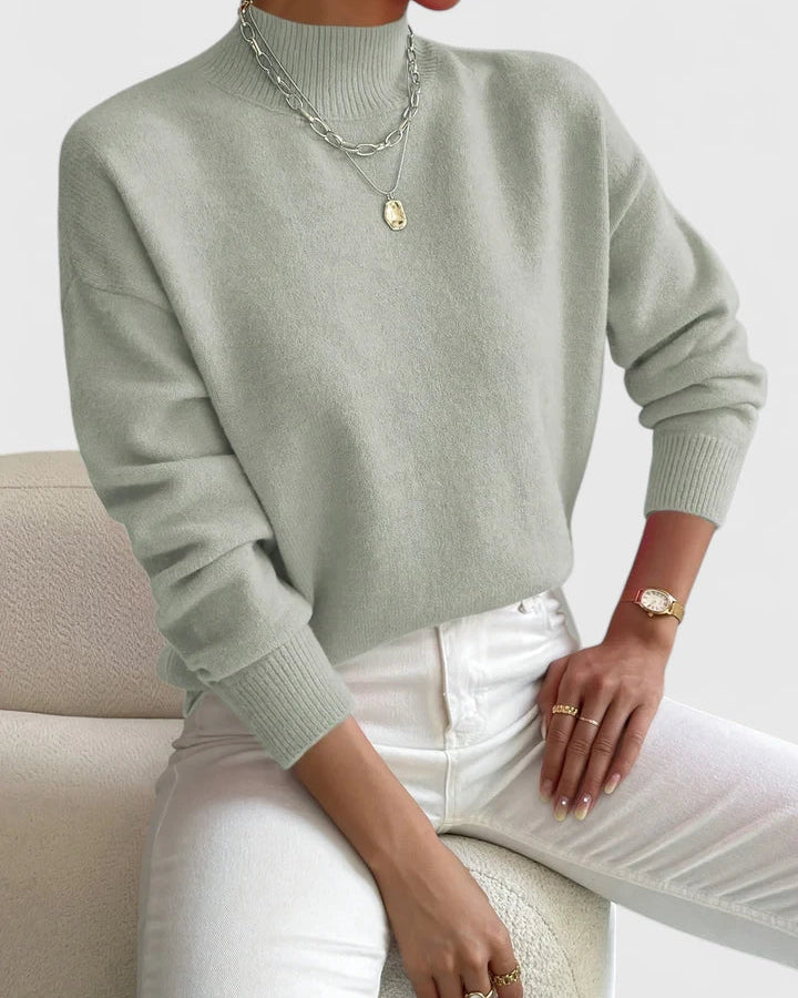 Marcha | Maglione Elegante a Collo Alto