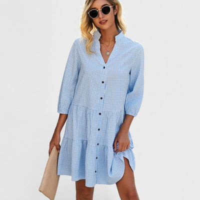 Shanna - Vestito midi fluido da giorno