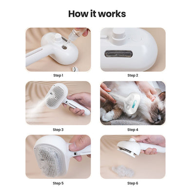 PeloPerfetto ® | Spazzola per toelettatura animali domestici - Shopella