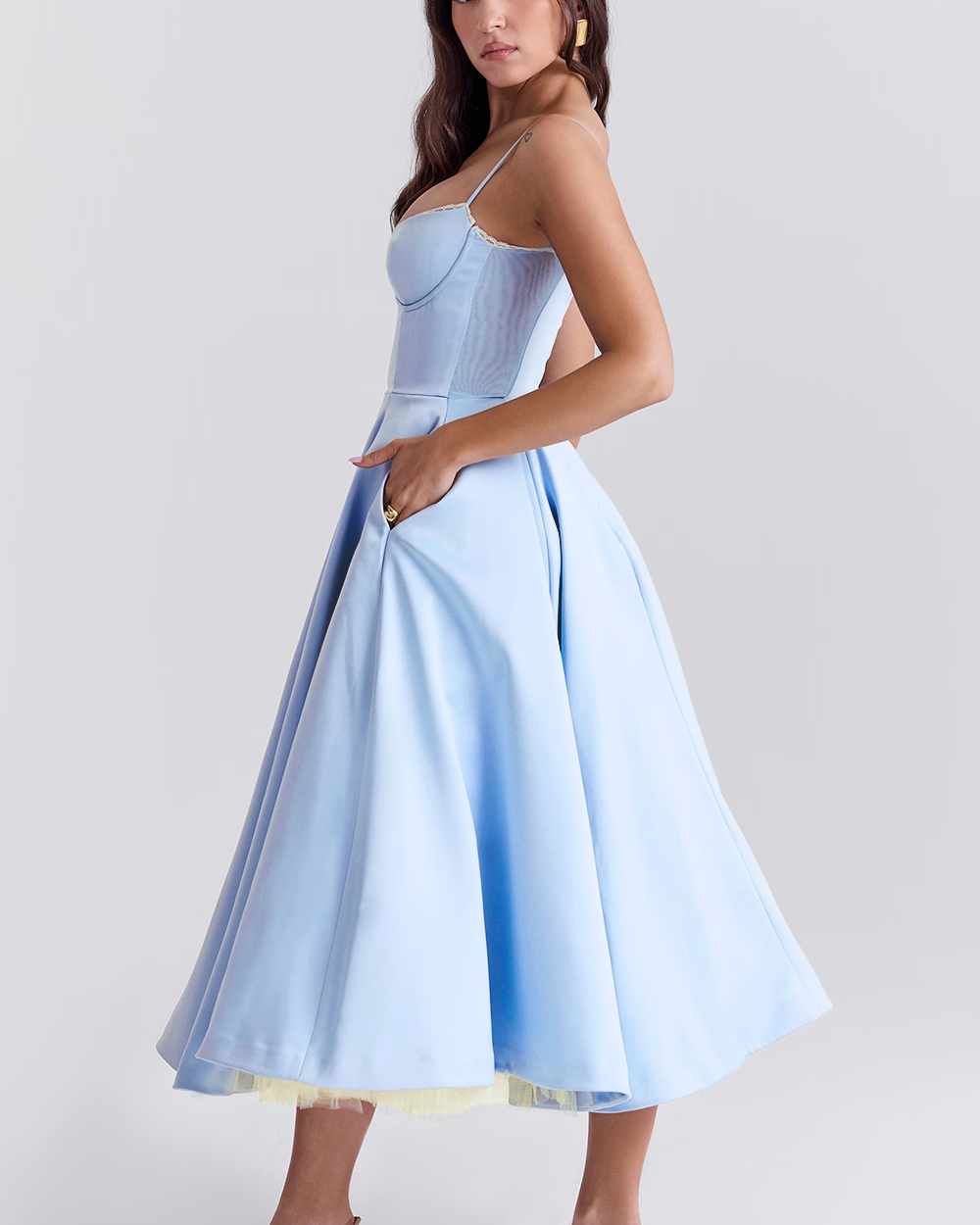 Abito Midi Evelina - Shopella