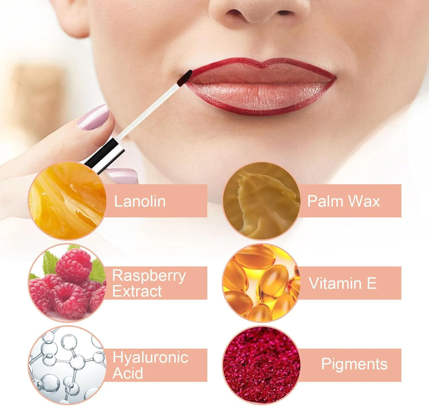 Peel Off Lip Tint – Set 3 Colori WOW + Lip Oil Idratante Omaggio + Pinzetta Trendy Inclusa | Effetto Tattoo a Prova di Bacio - Shopella