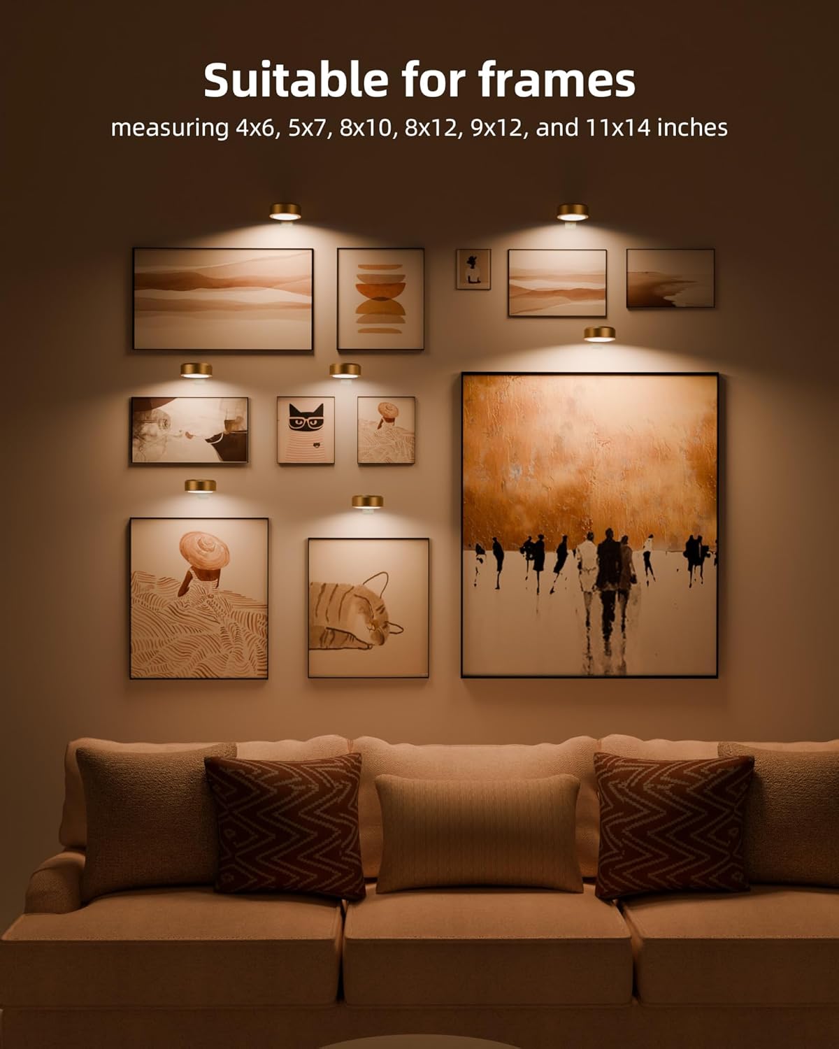 Lampada magnetica con 13 modalità di illuminazione - Shopella