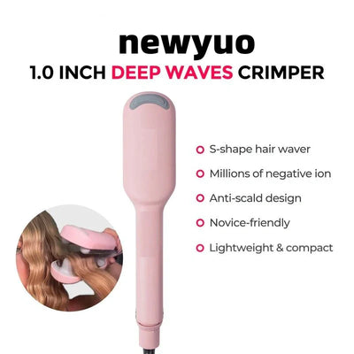 Compact Hair Waver Crimper - Shopella