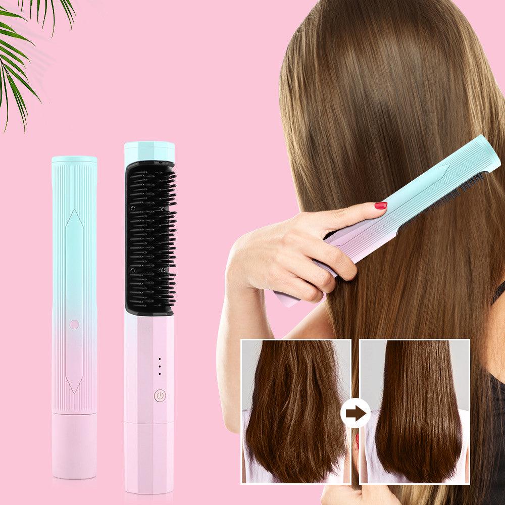Scintilla Smooth Wand ® | Spazzola termica wireless per capelli setosi senza danni. - Shopella