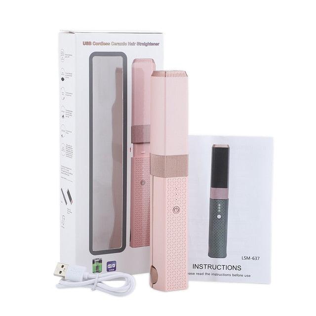 Scintilla Smooth Wand ® | Spazzola termica wireless per capelli setosi senza danni. - Shopella