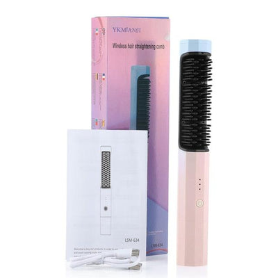 Scintilla Smooth Wand ® | Spazzola termica wireless per capelli setosi senza danni. - Shopella
