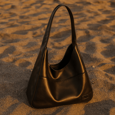 Borsa Hobo Elia – Pelle vegana & manico a spalla - Shopella