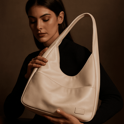 Borsa Hobo Elia – Pelle vegana & manico a spalla - Shopella