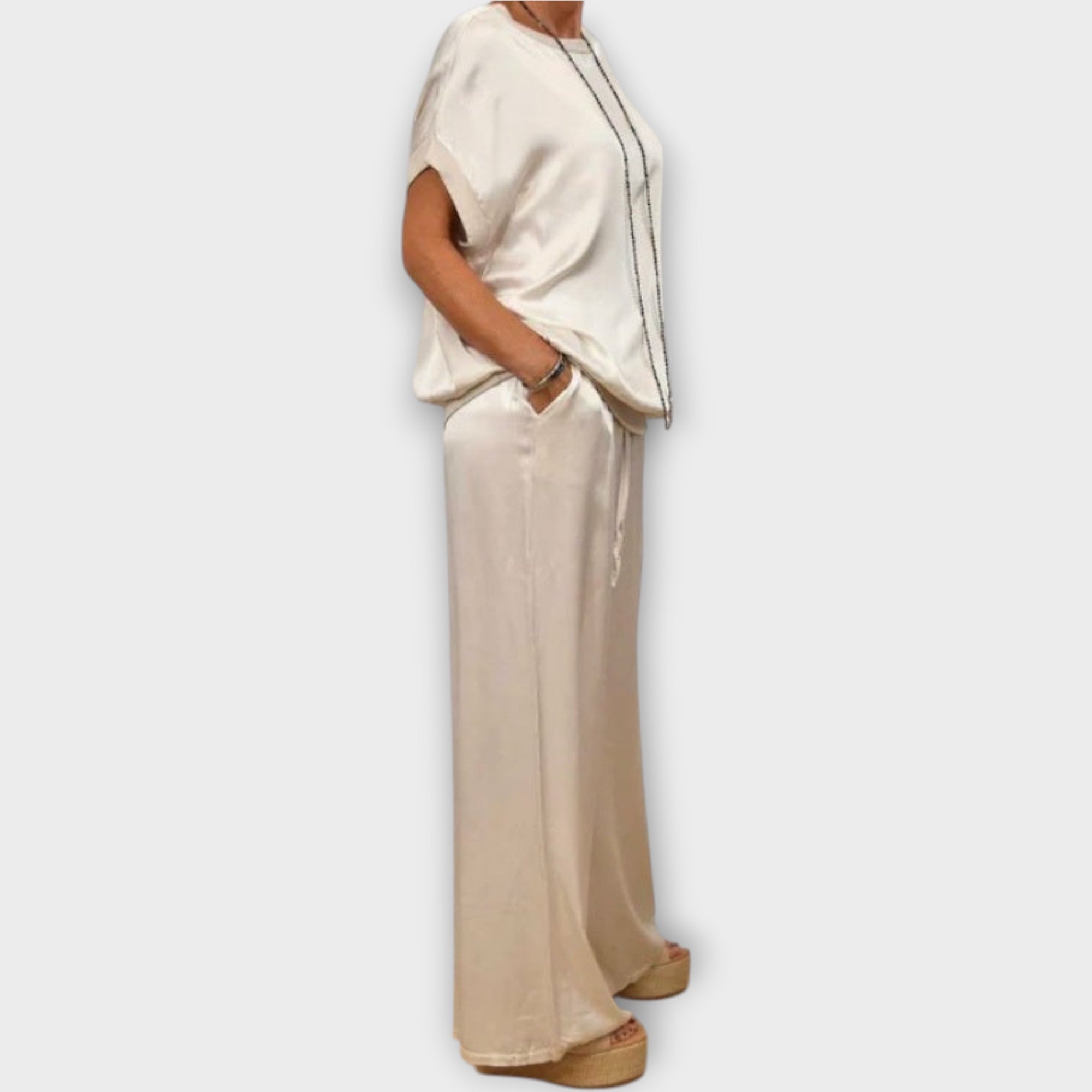 Set Due Pezzi Satin Luxe