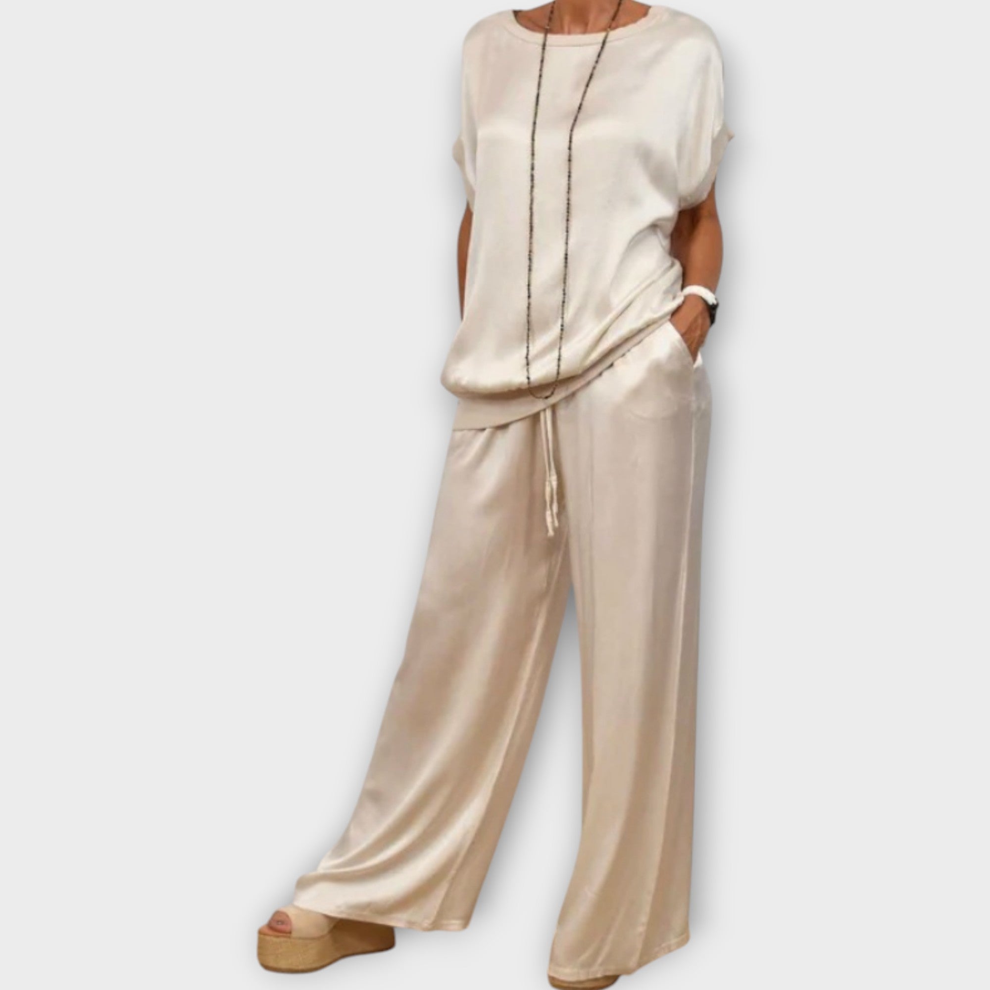 Set Due Pezzi Satin Luxe