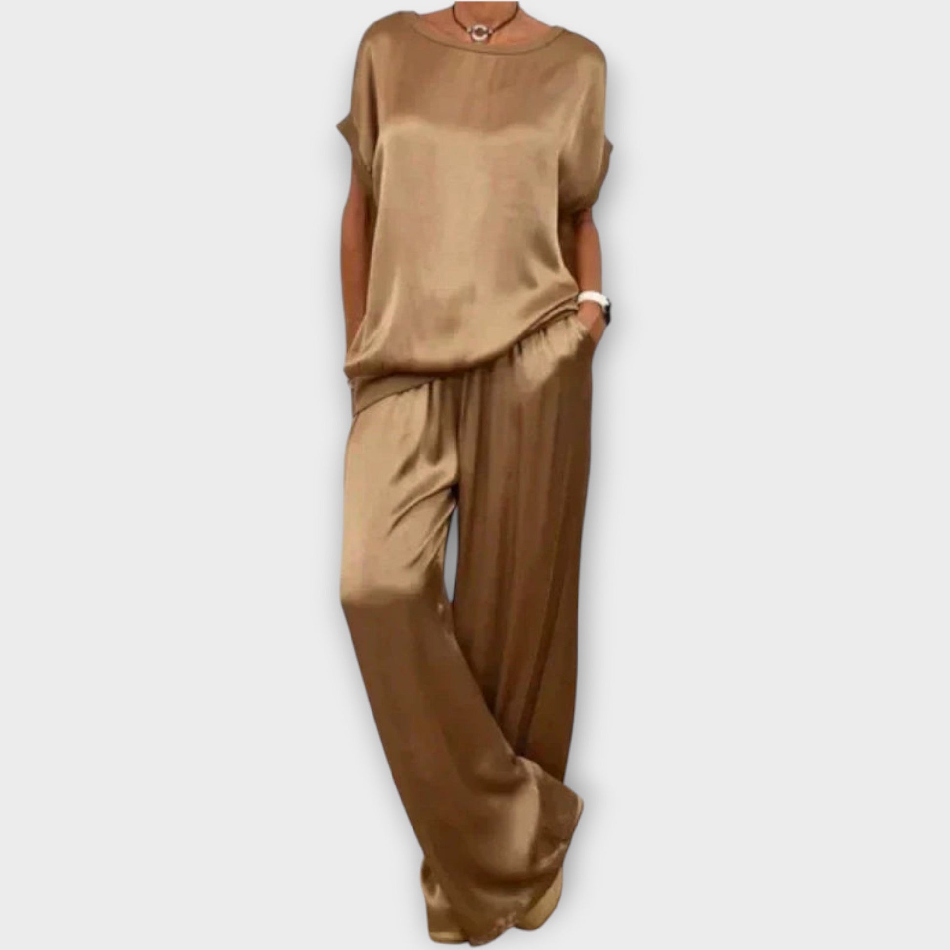 Set Due Pezzi Satin Luxe